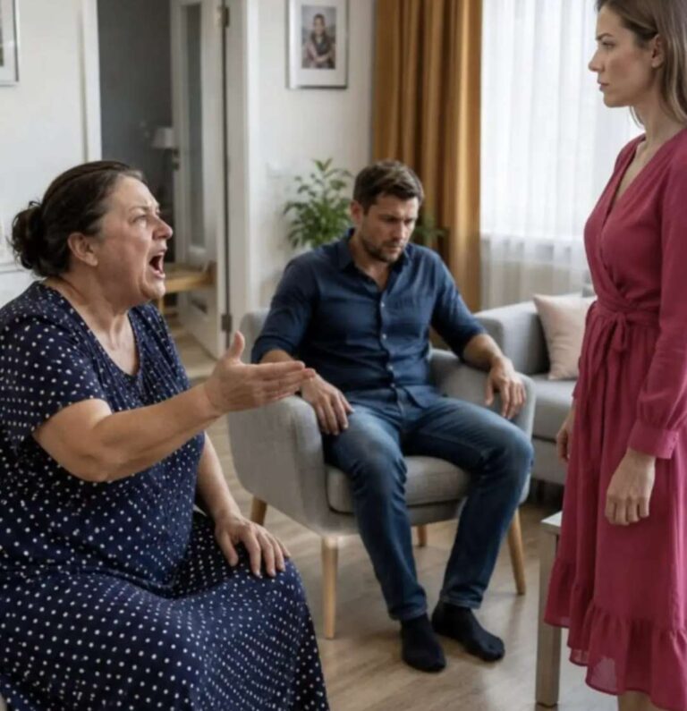 „Akkor fogsz szülni, amikor én azt mondom!” – jelentette ki az anyósom, miközben a férjem némán mellé állt és egyetértően bólintott. Ő pedig már fel is hívta a kezelőorvosomat a hátam mögött.