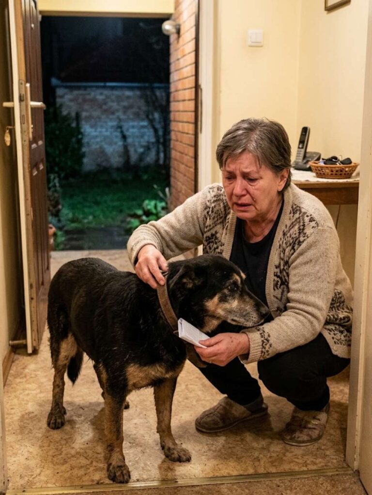 Elment kutyát sétáltatni a saját háza udvarára, és nyomtalanul eltűnt. Két órával később a kutya egyedül tért vissza, a nyakörvébe pedig egy idegen irányítószámmal ellátott cédulát dugtak…